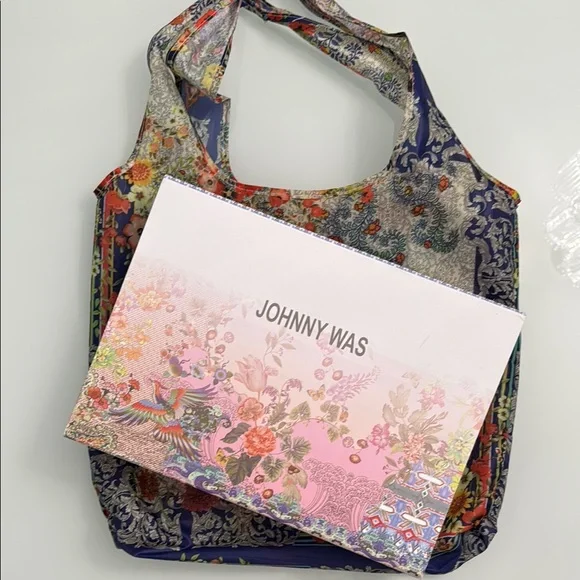 Johnny Was Purple Embroidered Tunic - Picture 3 of 6